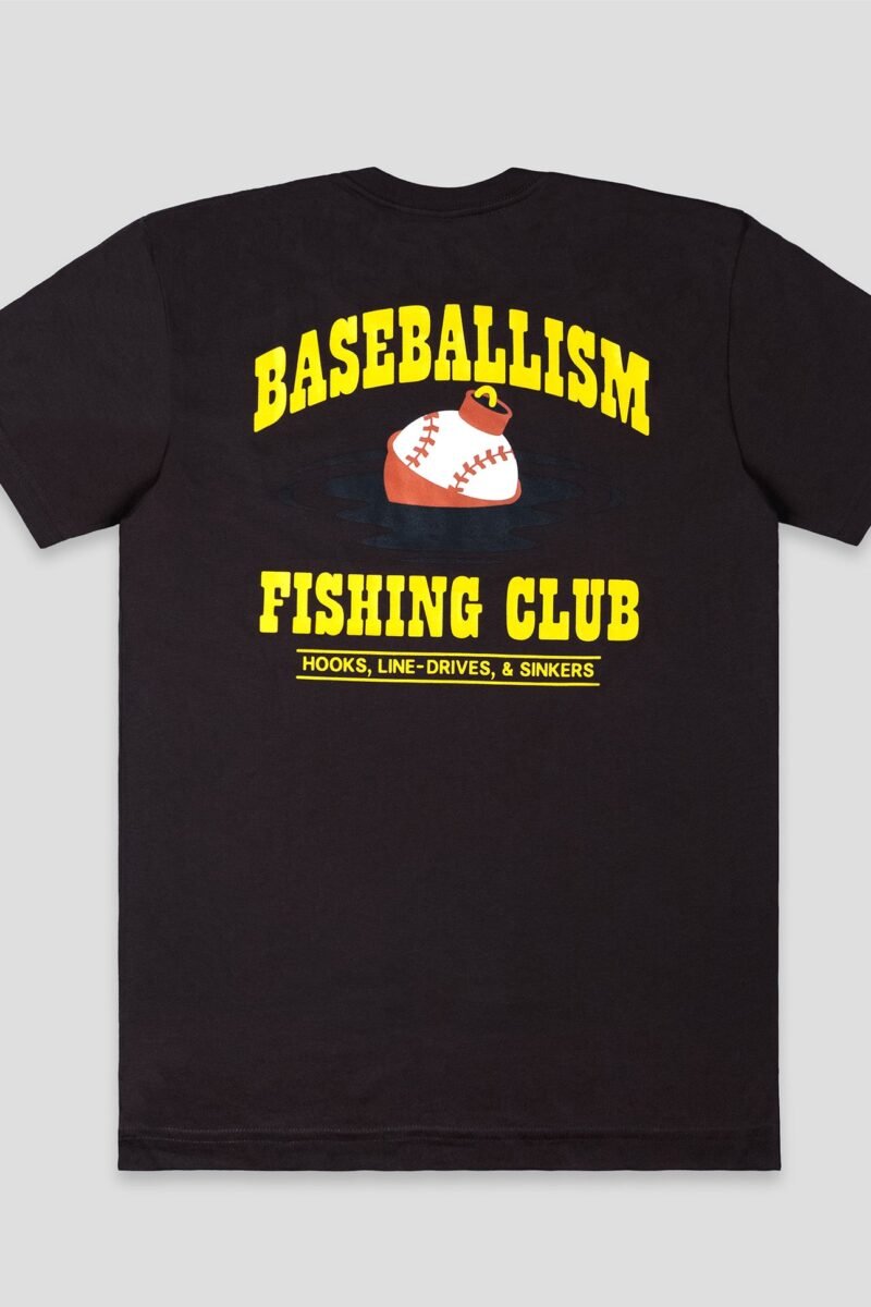 Fishing Club Bobber T-Shirt - Brown