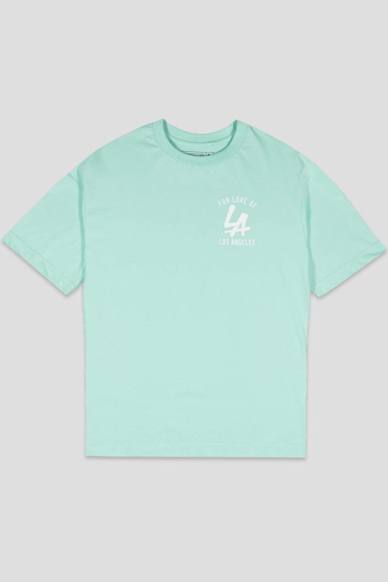 LA Bat Pima Cotton T-Shirt (Mint)