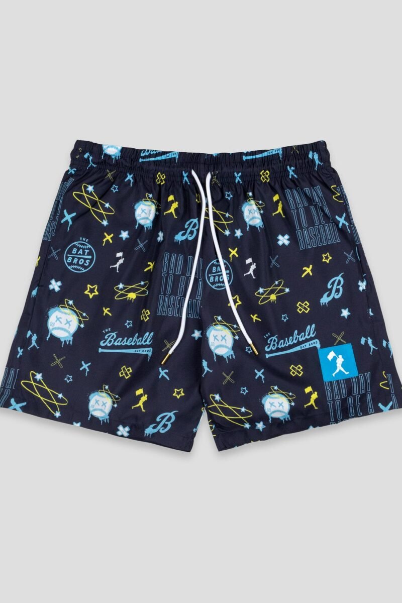 Bat Bros Bad Day Swim Trunks