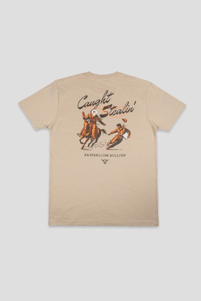 Caught Stealin' T-Shirt (Cream) - Youth