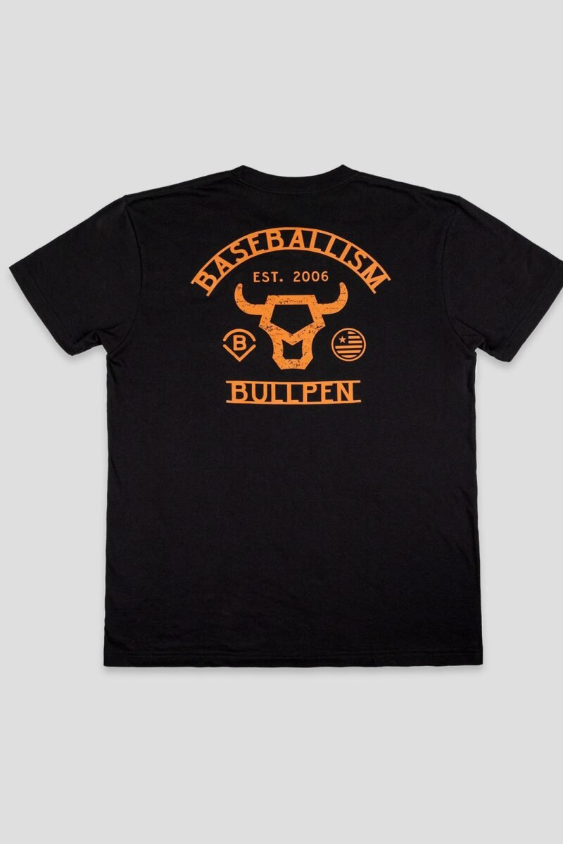 Baseballism Bullpen T-Shirt - Black