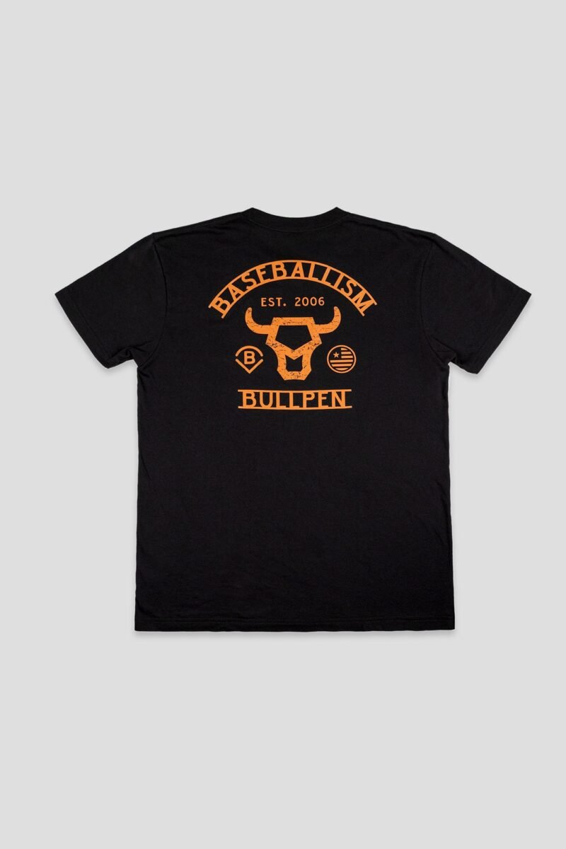Baseballism Bullpen T-Shirt (Black) - Youth