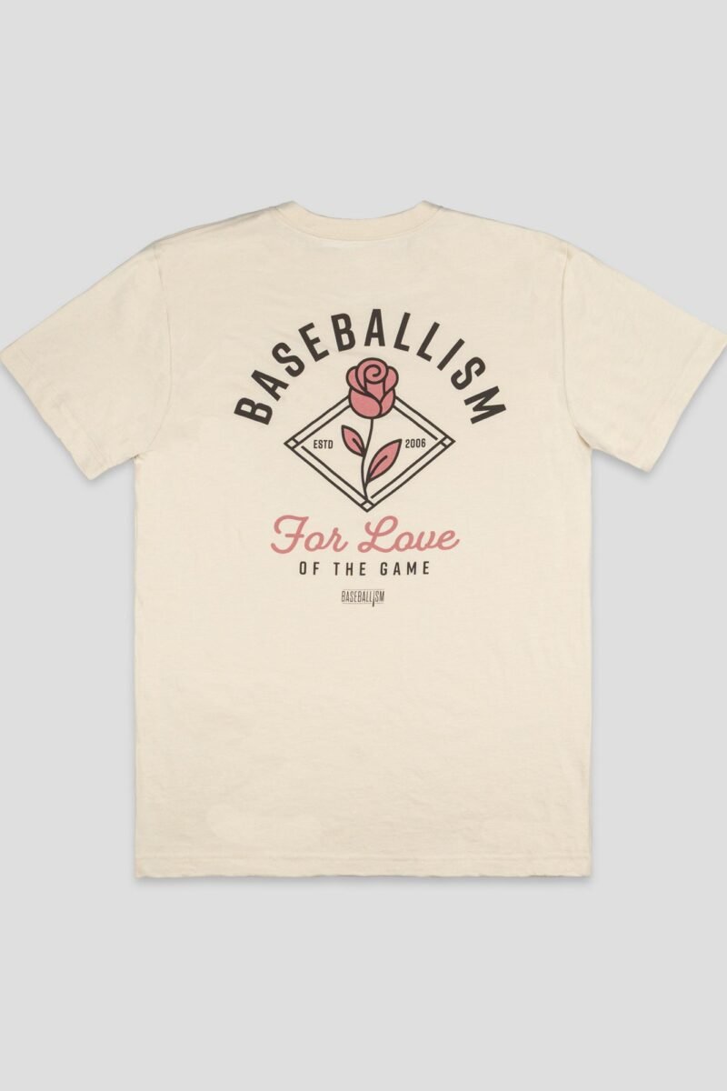 For Love of the Game Rose T-Shirt - Cream