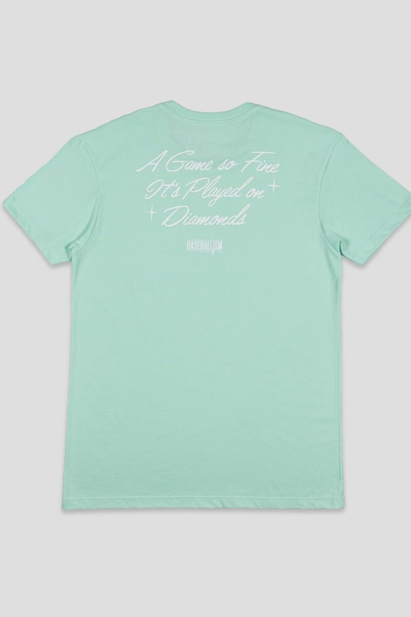 A Game So Fine Women's Warm-Up Tee - Teal