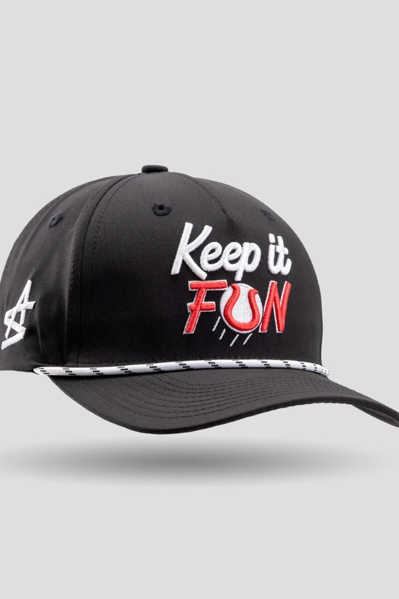 Keep It Fun Script Five Panel Cap - Baseballism x Austin Schultz
