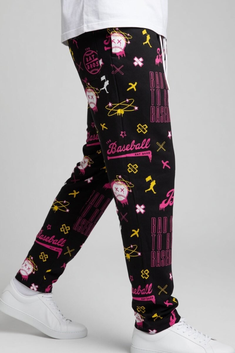 Bat Bros Bad Day Straight Leg Fleece Sweatpants