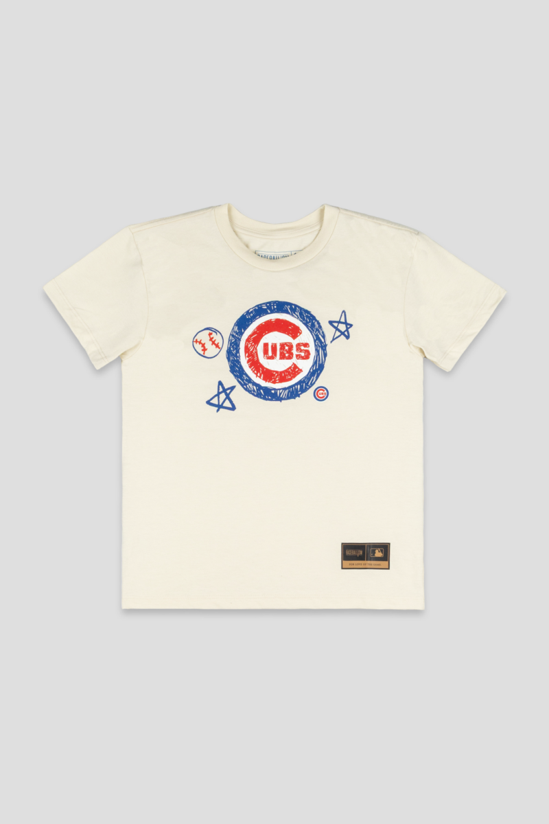 Crayon Series Youth T-Shirt - Chicago Cubs