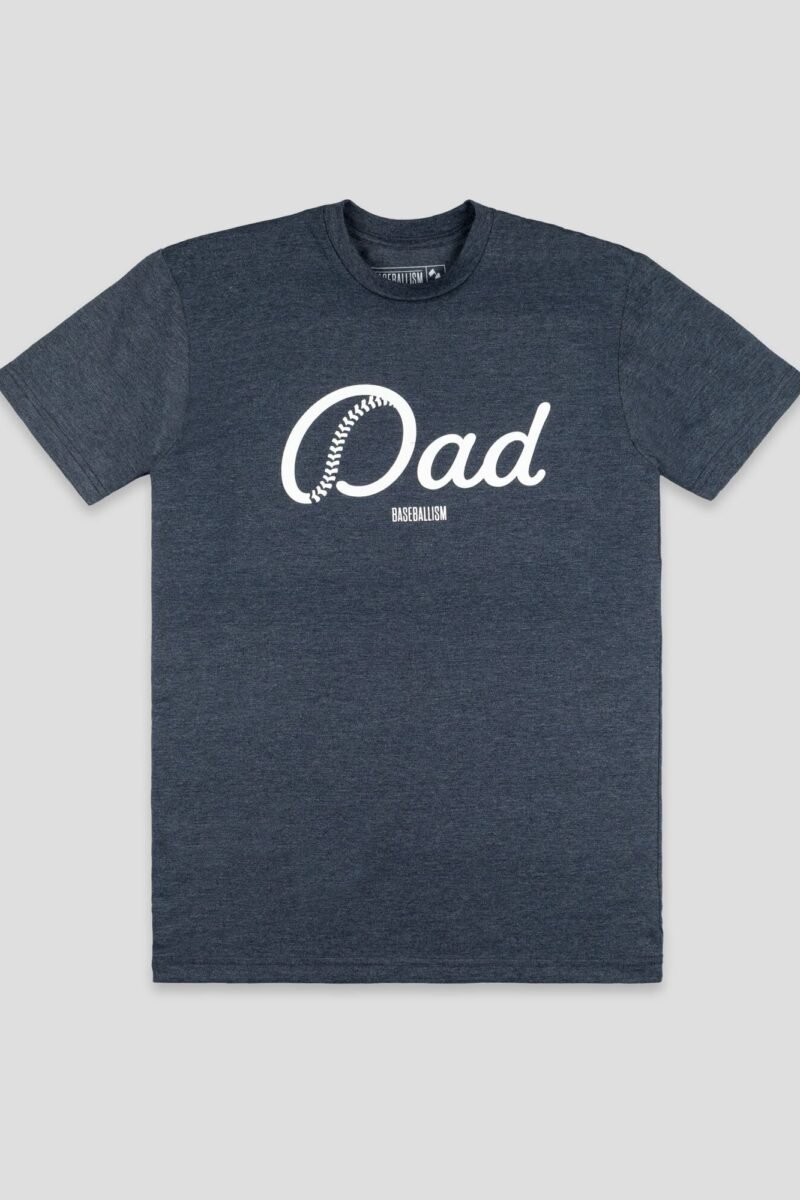 Dad Baseball Stitches T-Shirt