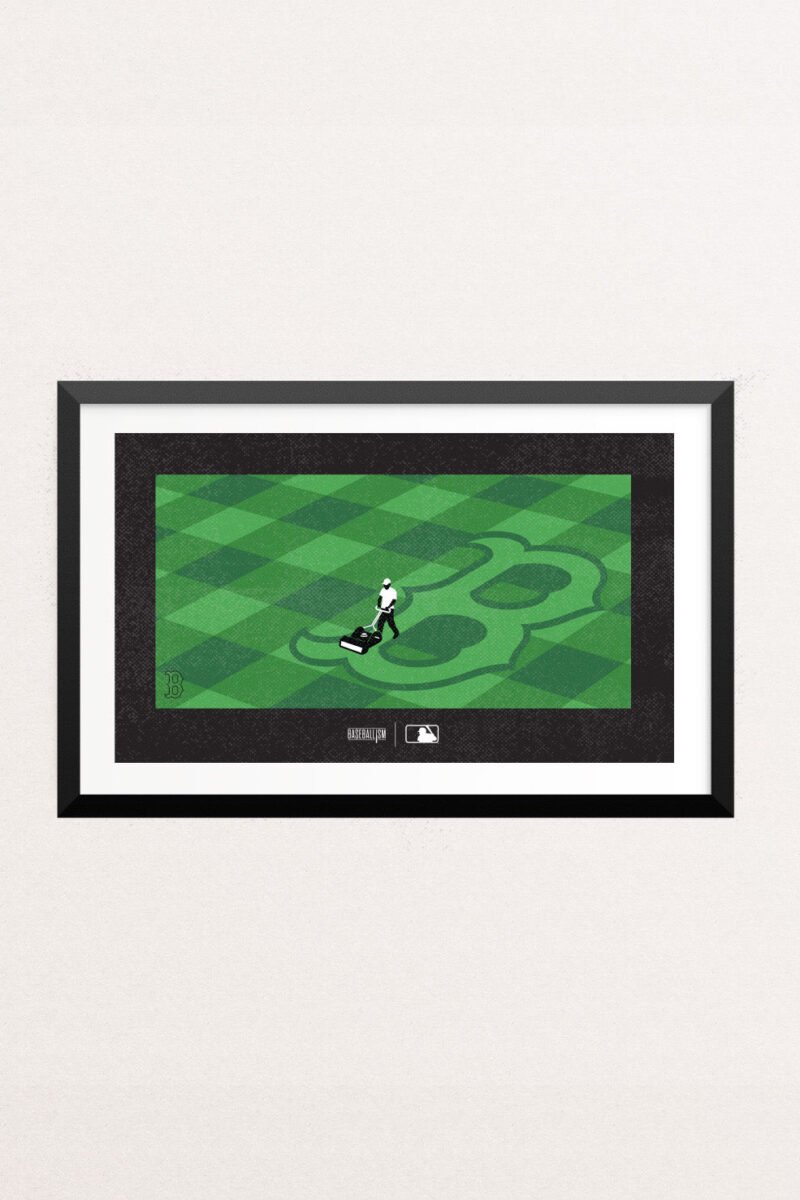 Groundskeeper 18x12 Poster - Boston Red Sox