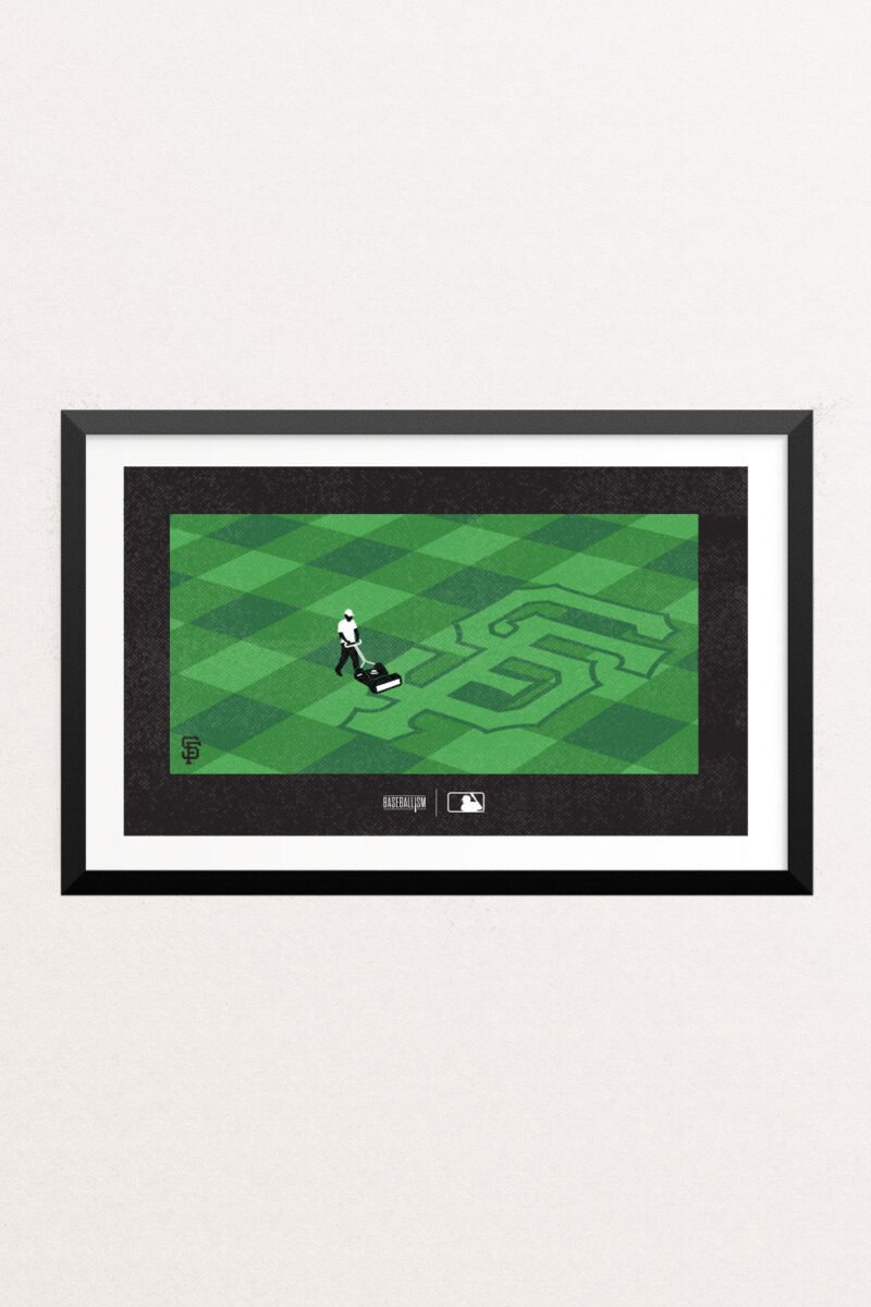 Groundskeeper 18x12 Poster - San Francisco Giants