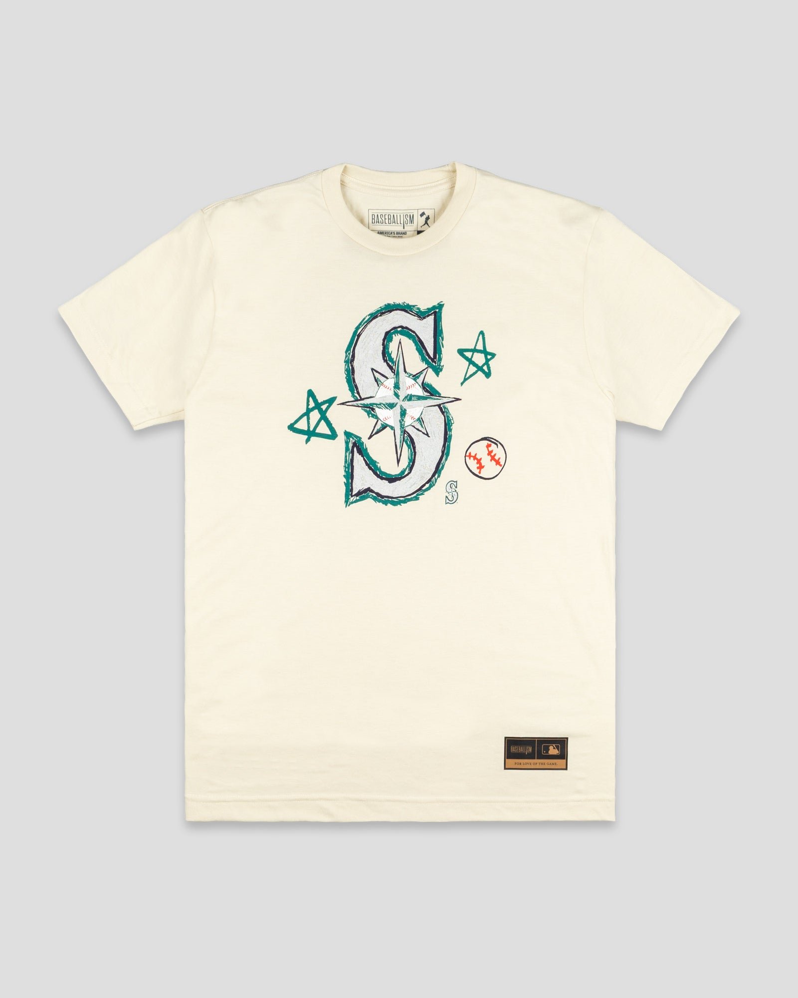 Crayon Series T-Shirt - Seattle Mariners