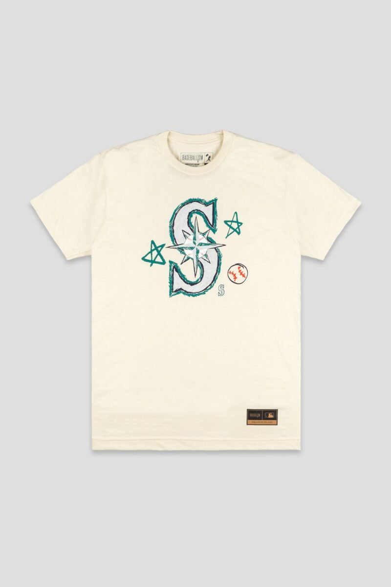 Crayon Series Youth T-Shirt - Seattle Mariners