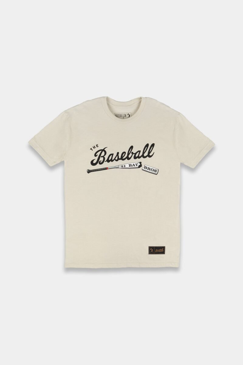 Bat Bros Broken Bat T-Shirt (Cream) - Youth