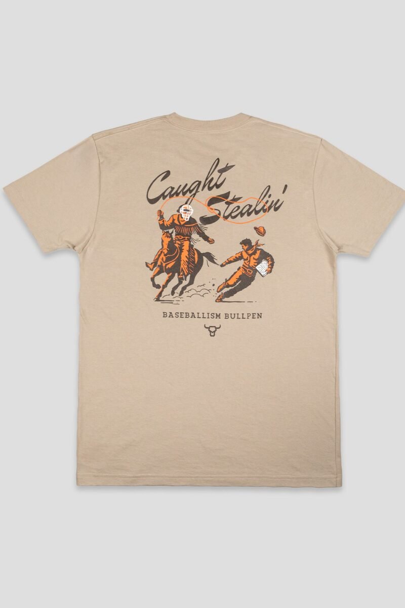 Caught Stealin' T-Shirt - Cream