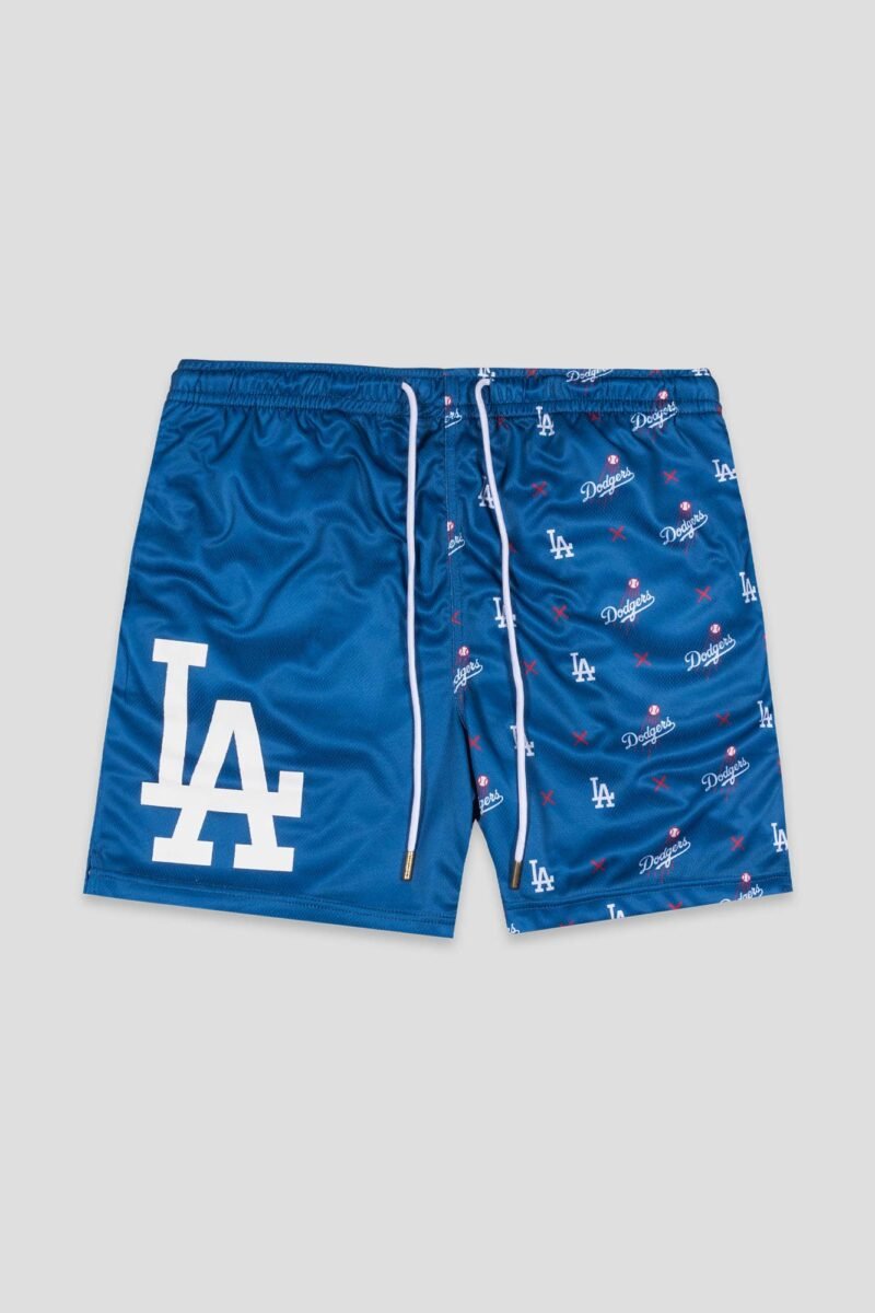 Two Way Diamond Air Youth Mesh Shorts - Los Angeles Dodgers