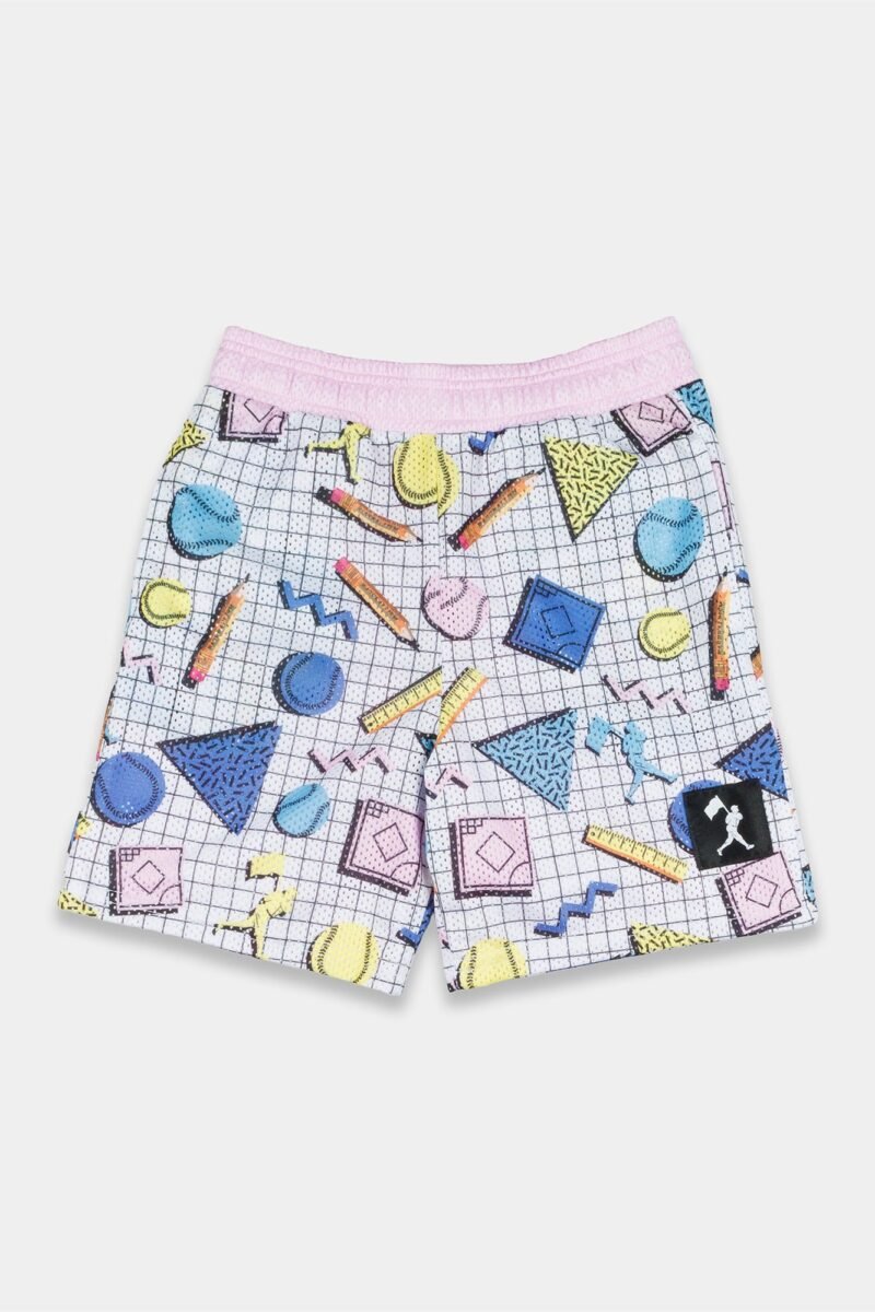 School of Baseball Diamond Pro Mesh Shorts - Youth