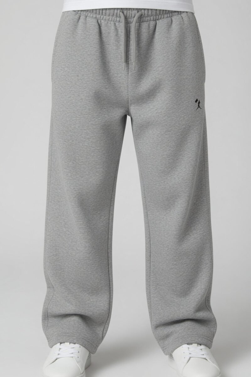 Youth Flag Man Straight Leg Sweatpants - Grey