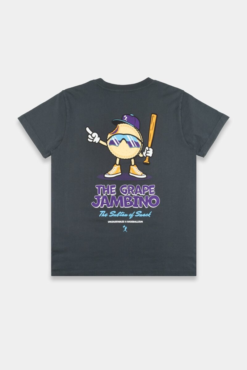 The Grape Jambino Youth T-Shirt - Baseballism x Uncrustables