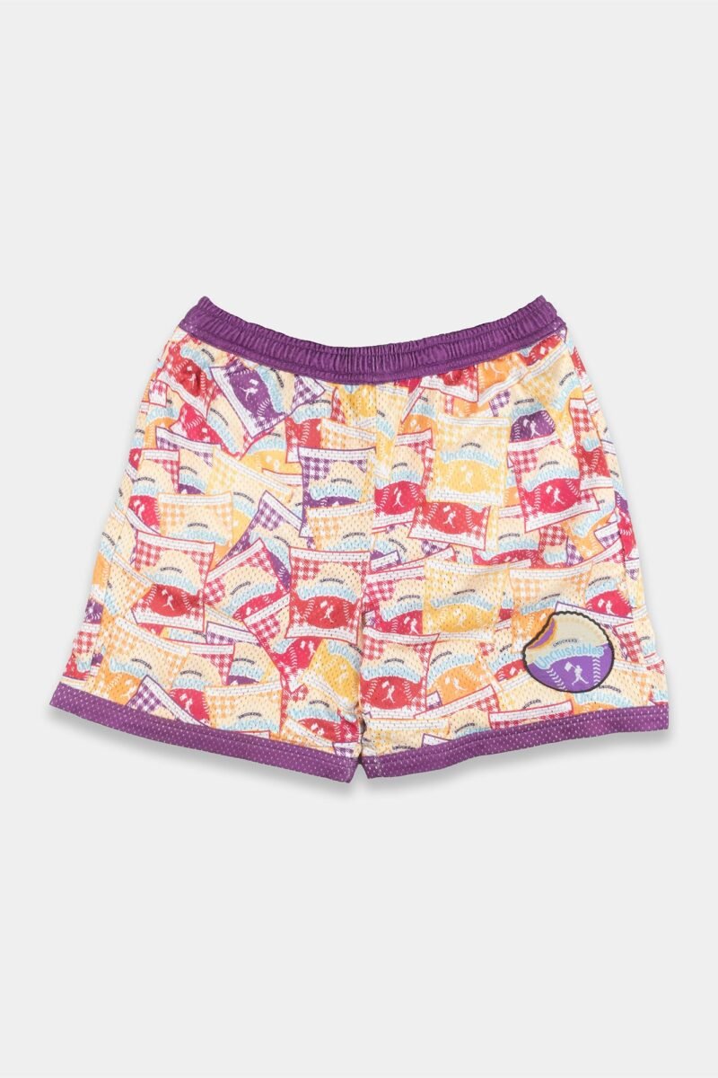 Snack Pack Heavyweight Youth Mesh Shorts - Baseballism x Uncrustables